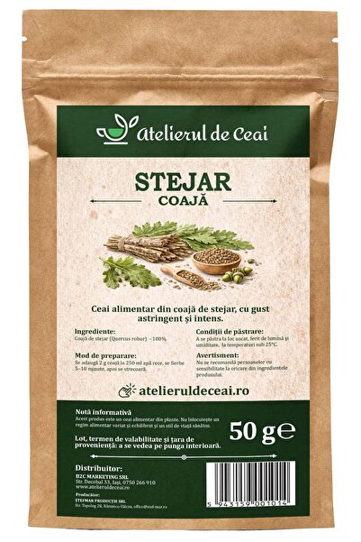 atelierul de ceai Ceai de coajă de stejar