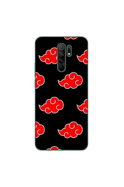 OEM Калъф, съвместим с Xiaomi Redmi 9, силиконов гел TPU модел с десен Акацуки