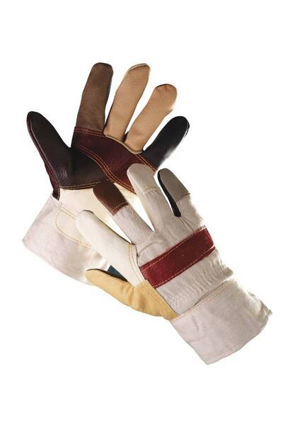 CERVA FIREFINCH - combined leather fur gloves