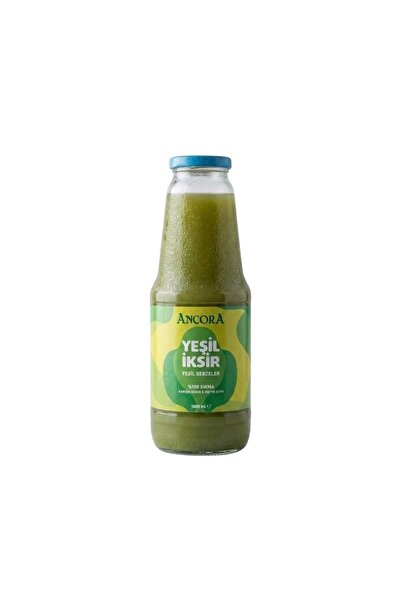 ANCORA LİFE Ancora Yeşil İksir Meyve Suyu 1 lt. (Yeşil Sebzeler)