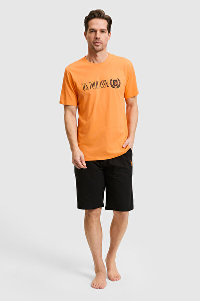 U.S. Polo Assn. Men's Orange Pajama Set 50326138-Vr051