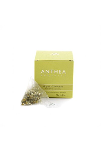 ANTHEA ORGANICS Βιολογικά φακελάκια τσαγιού χαμομήλι 10 τεμάχια