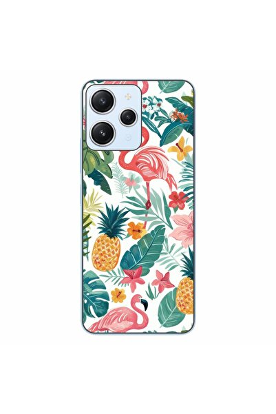 OEM Case compatible with Xiaomi Redmi 12 4G Silicone Gel Tpu Model Tropical P...