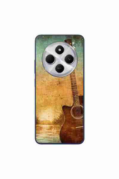 OEM Case compatible with Xiaomi Redmi 14C Silicone Gel Tpu Vintage Guitar Pat...