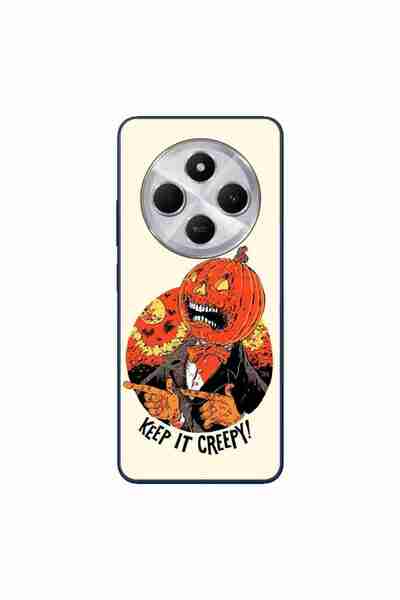 OEM Case compatible with Xiaomi Redmi 14C Silicone Gel Tpu Pattern Halloween ...