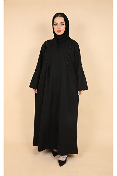 Stylish Fashion Stylish Fashion Kuwaiti Wrap Abaya in Black