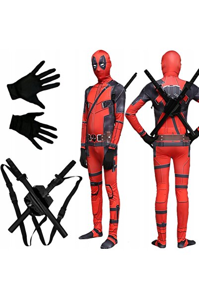 Korbi Costum, Korbi, Deadpool, Masca, Doua Sabii, Manusi, Lungime Totala 170 ...