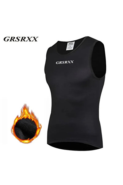 Choice7 XXXL 01 GRSRXX Winter Cycling Base Layer Sleeveless Fleece Sports Bik...