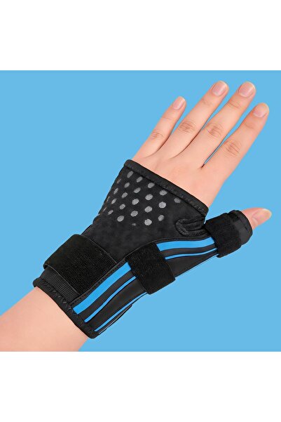 Choice4 Blue-1Pcs 1/2Pcs Adjustable Wrist Support Thumb Brace, Trigger Thumb ...
