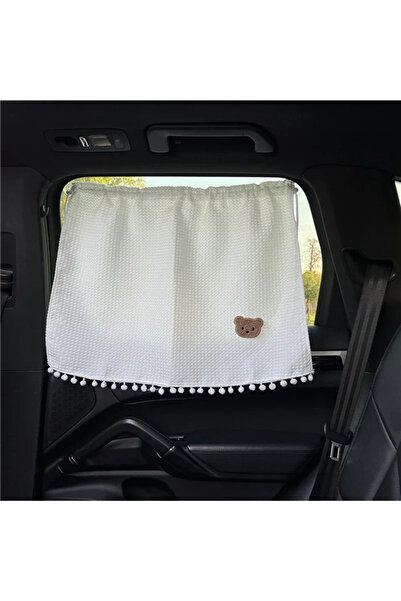 Choice White Universal Suction Cup Car Window Sunshade for Kids Baby UV Prote...