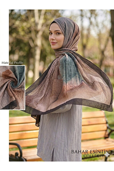Larissa Scarf Valen İpek Bambu Kraş Şal Bahar Esintisi Serisi