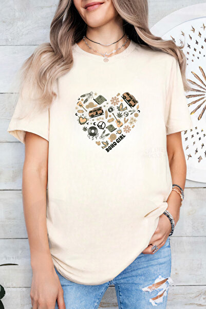 Sarah's Boutique Women's T-shirt – 100% cotton – Boho Girl
