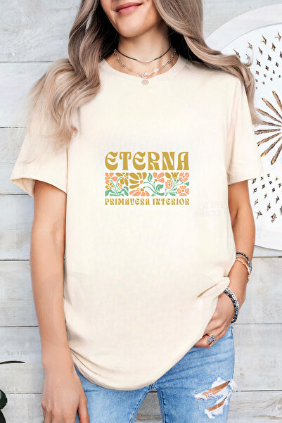 Sarah's Boutique Women's T-shirt – 100% cotton – Eterna Primavera