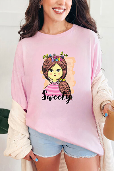 Sarah's Boutique Women's T-shirt – 100% cotton – Sweety Girl