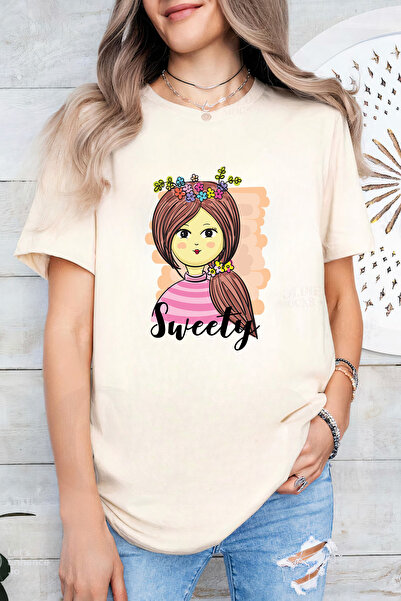 Sarah's Boutique Women's T-shirt – 100% cotton – Sweety Girl