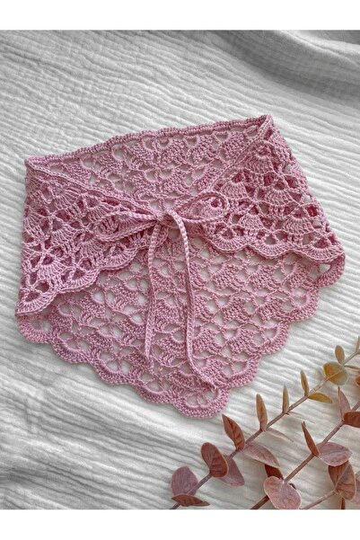 ARTTMACRAME Bandană din dantelă pentru femei, bandană din plasă
