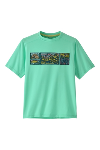 Patagonia Tricou copii Capilene ®   Silkweight Rvce
