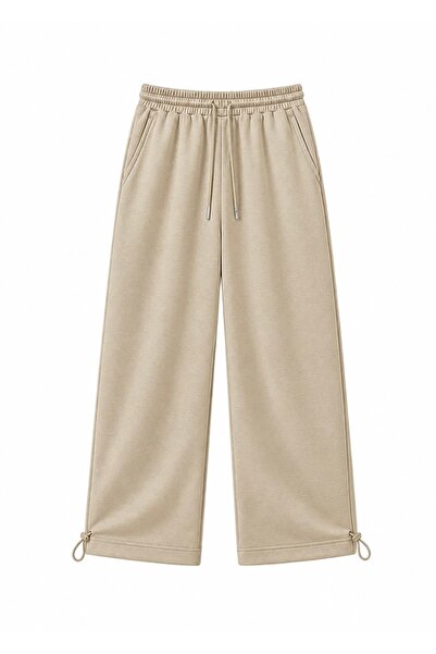 zaee Basic Adjustable Leg Baggy Sweatpants