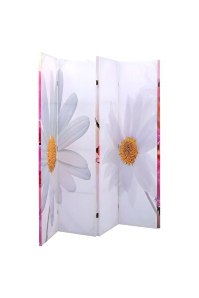vidaxl Paravan de cameră pliabil, 200 x 170 cm, flori