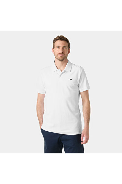 Helly Hansen HHA.54543_HHA.001HUDSON Λευκό Ανδρικό Μπλουζάκι Πόλο