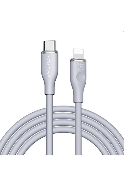 VOLTME كابل Powerlink Moss السائل من السيليكون من النوع C إلى Lightning بقوة ...
