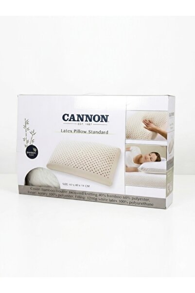 Cannon وسادة لاتكس كونتور، مقاس 60x40 سم