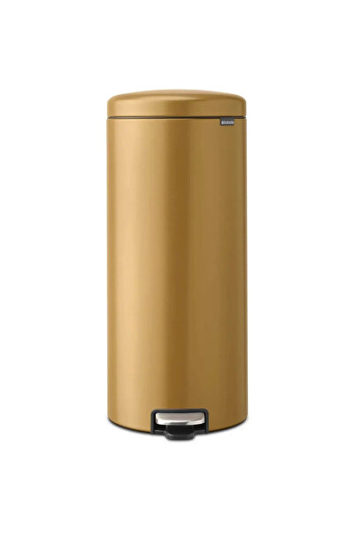 Brabantia Coș de gunoi cu pedală, Brabantia, NewIcon, 30 L, auriu