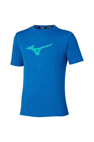 MIZUNO Ανδρικό μπλουζάκι τρεξίματος Core Runbird FW 2025 - Μπλε - M