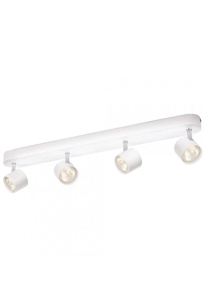 Philips myLiving Star Bară LED cu 4 spoturi, 3W, 230V, Alb cald 2700K, Alb