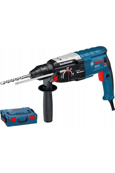Bosch GBH 2-28 Rotary Hammer Drill, 880 W, SDS Plus, 900 RPM, Blue/Black