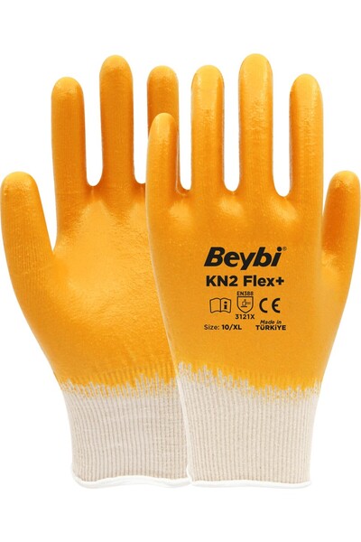 Sanotek Beybi Kn2 Flex+ Nitril Kaplı Pamuk Eldiven - 288 Çift