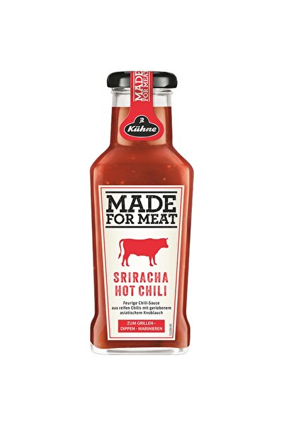 Kühne Kuhne Made for Meat Hot Chili Sriracha Sos Iute 235 ml