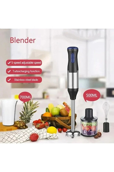 SOKANY 4 in 1 Electric Hand Blender 1000W Immersion Blender with 500ml Meat C...
