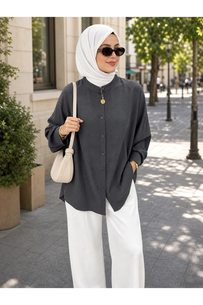 Lamazi Veil ADA GÖMLEK OVERSIZE STANDART KALIP