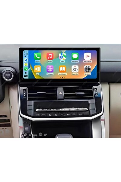 Carplayer شاشة أندرويد تويوتا جي إكس آر لاند كروزر مقاس 12 بوصة موديل 2022-20...