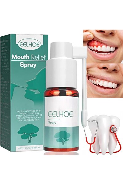 EELHOE Mouth Relief Spray, Instant Gum Soothing Spray, Relieve Gum Swelling A...