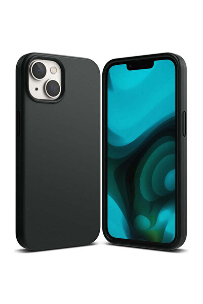 Ringke Husă de silicon pentru iPhone 14, neagră (SI001E55)