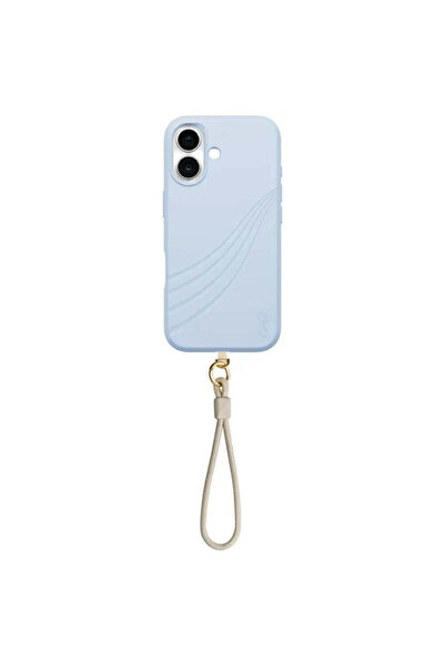 uniq Husă Coehl Serina pentru iPhone 17 cu încărcare magnetică - albastru