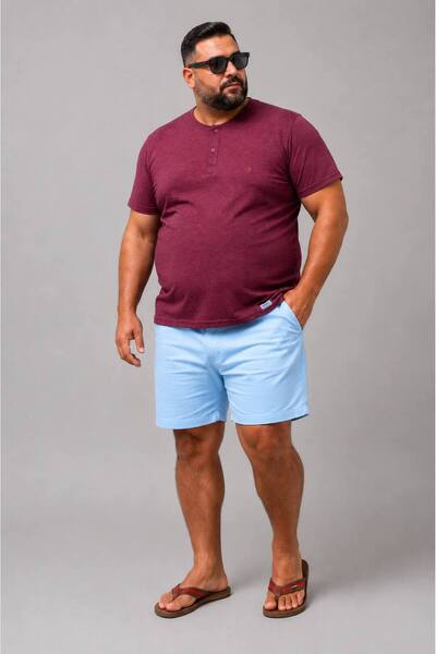 ANNEX Large Size Cotton Comfortable Fit Daily Use Crew Neck Men's T-Shirt