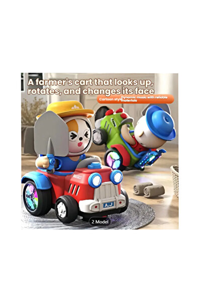 PlayFun Jucărie Fermier care Își Schimbă Fața, Efecte Lumini Proie Lumini LED...