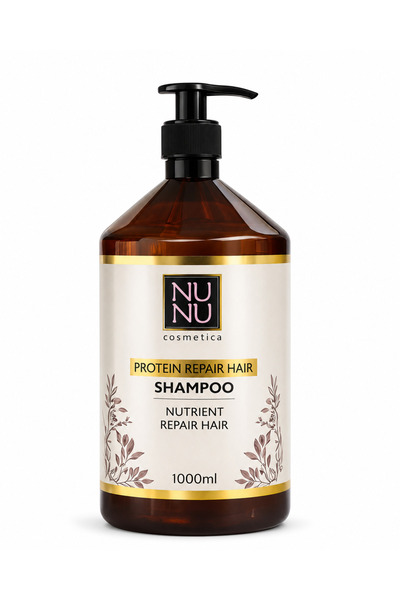 Nunu Cosmetica NU NU Cosmetica Протеинов възстановяващ шампоан за увредена ко...