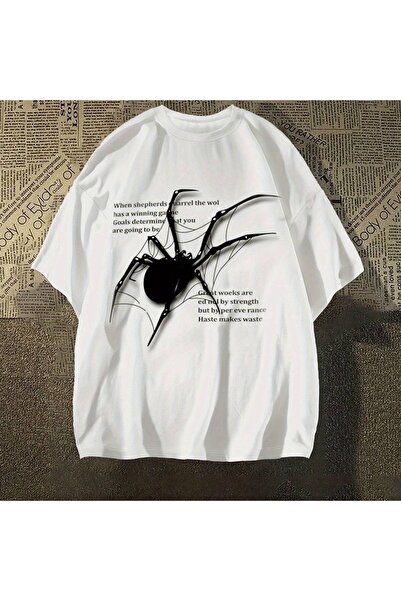 JANTIL MODA 🔥 Unisex Oversize 100% Cotton Crew Neck Short Sleeve T-Shirt 🔥