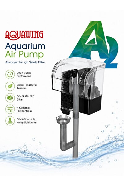 Aquawing AQ301HF Şelale Filtre 300L/H 5W Akvaryum İç Filtre