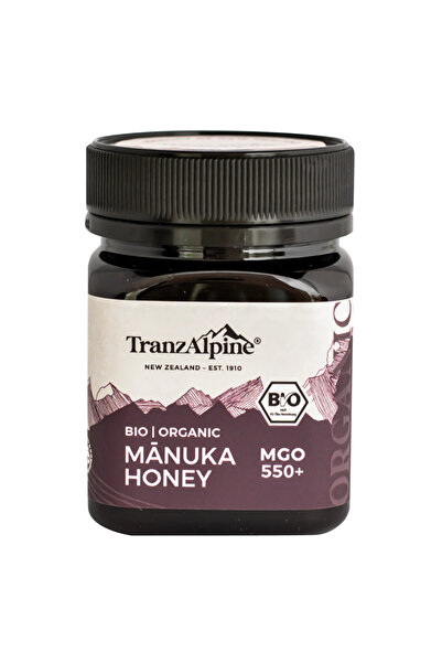 Hoyer Miere de manuka mgo 550+ bio 250g Tranzalpine