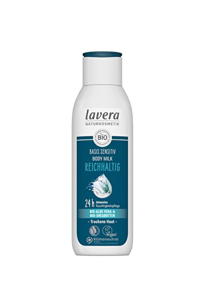 Lavera Lapte de corp sensitiv aloe vera bio si unt de shea bio -