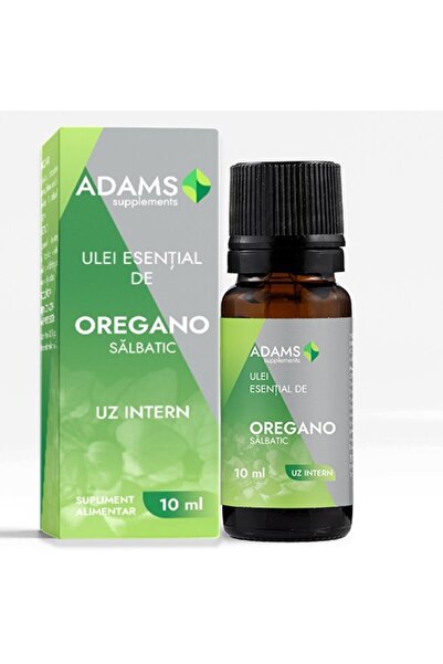 Adams Ulei esential de Oregano salbatic uz intern, 10 ml, Vision