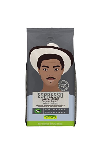 Rapunzel Cafea espresso boabe, -