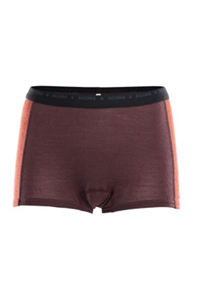 Aclima Boxeri de damă din lână merino WarmWool Hipster-Burgundy-XS