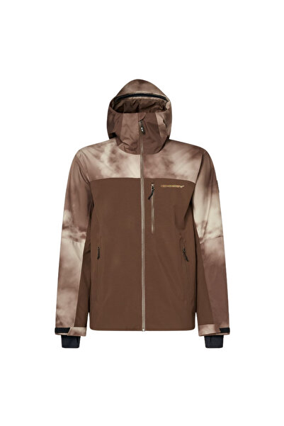 Oakley Geacă de schi pentru bărbați TC Skull Reduct Shell - Maro crem/XS