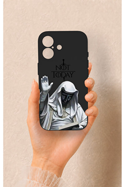 Vip Case iPhone 17 Uyumlu Not Today Desenli Silikon Kılıf